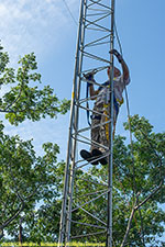 Paul on the tower